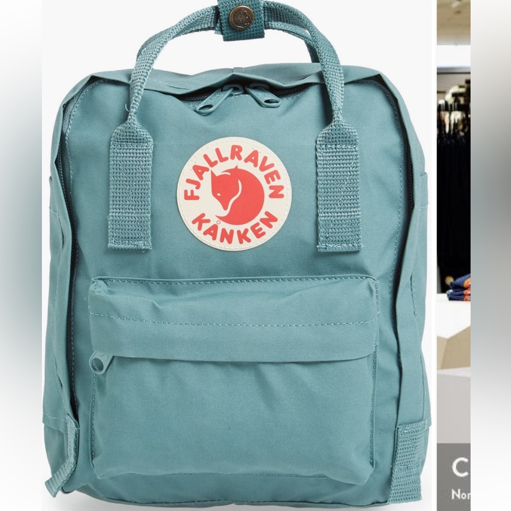 Fjällräven Kånken Mini Backpack in Sky Blue